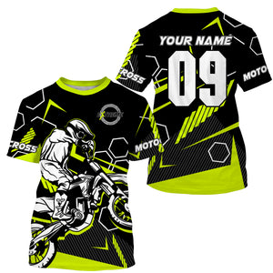 Personalized MX jersey youth men women Motocross racing shirt UPF30+ dirt bike extreme off-road PDT252