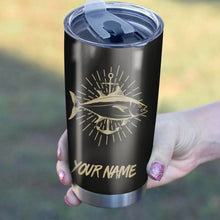 Load image into Gallery viewer, Tuna Fishing Tumbler Cup Customize name Personalized Fishing gift for fisherman - IPH984