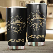Load image into Gallery viewer, Tuna Fishing Tumbler Cup Customize name Personalized Fishing gift for fisherman - IPH984