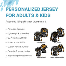 Load image into Gallery viewer, Custom BMX jersey UPF30+ adult kid bike shirts Extreme cycling racewear Bicycle motocross clothes| SLC37