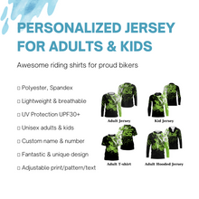 Load image into Gallery viewer, Personalized Dirt Bike Jersey UPF30+ Motocross Supercross Enduro Off-Road Adult&amp;Kid Racing Jersey| NMS760