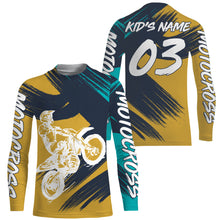 Load image into Gallery viewer, Personalized Motocross Jersey Custom Number Summer Motorcycle Riding Shirt Off-Road Dirt Bike Racing| NMS547