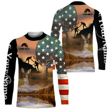 Load image into Gallery viewer, Customized Camouflage Forest Outdoor Wildlife 3D Men's Hiking T-Shirt Hiking Long Sleeve Take A Hike Shirt SP13