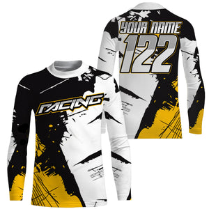 Personalized Racing Jersey UPF30+ Motorcycle Bicycle Riding Dirt Bike Cycling Off-Road Riders Jersey| NMS740
