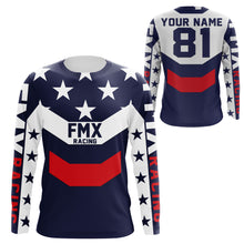 Load image into Gallery viewer, Personalized FMX Jersey UPF30+ Freestyle Motocross American Adults &amp; Kid Dirt Bike Motorcycle Racing| NMS690