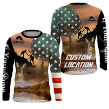 Load image into Gallery viewer, Customized Camouflage Forest Outdoor Wildlife 3D Men's Hiking T-Shirt Hiking Long Sleeve Take A Hike Shirt SP13