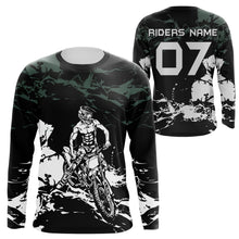 Load image into Gallery viewer, Hill Climb Motocross Jersey UPF30+ Personalized MX Shirt Dirt Bike Riders Off-road Motorcycle Racing| NMS669