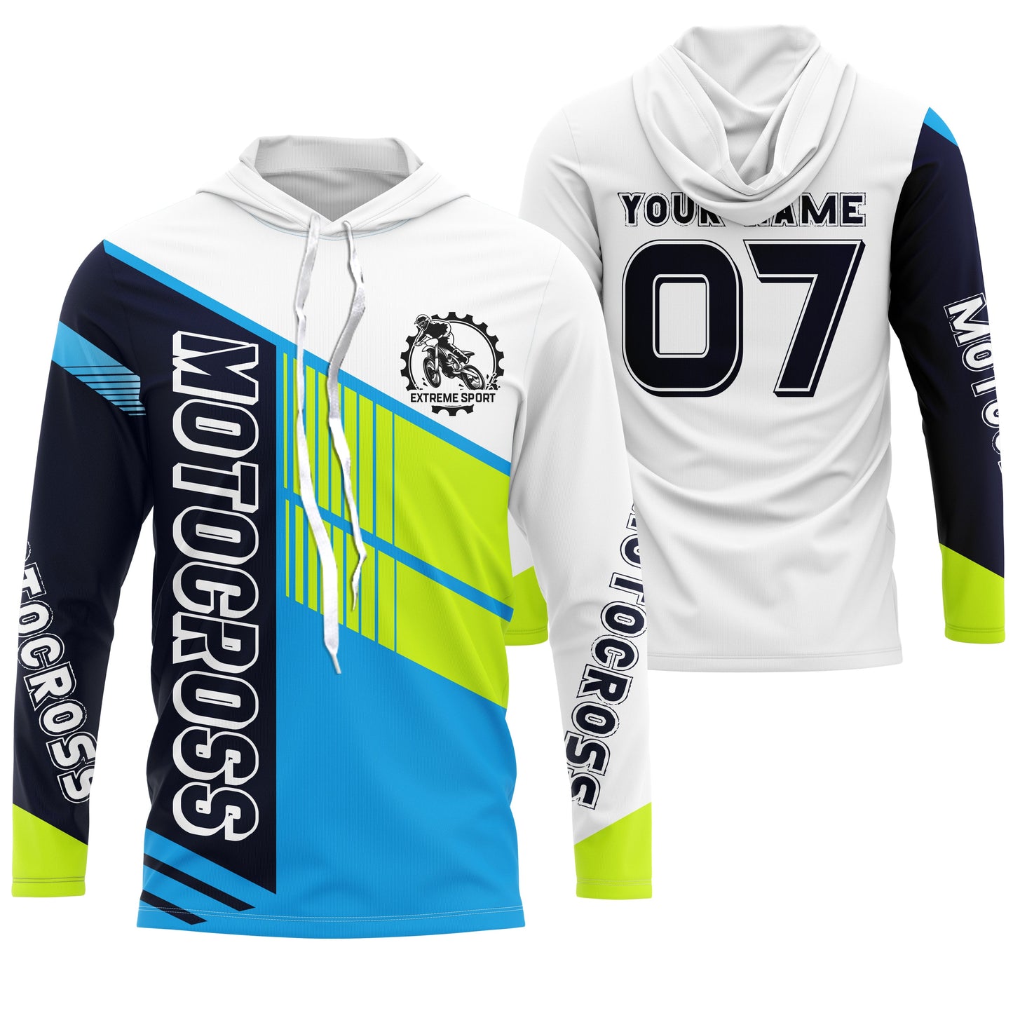 Custom Motocross Jersey UPF30+ Extreme Dirt Bike MX Racing Adult&Kid Off-Road Motorcycle Shirt| NMS773