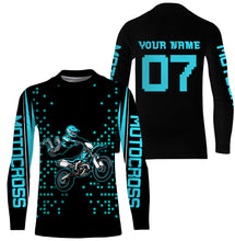 Load image into Gallery viewer, Personalized Motocross Jersey UPF30+ Kid&amp;Adult Dirt Bike Racing Shirt Off-road Motorcycle Riders| NMS612