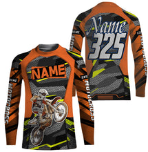 Load image into Gallery viewer, Extreme Motocross Personalized Jersey UPF30+ UV Protect Dirt Bike Racing Off-Road Motorcycle Racewear| NMS404