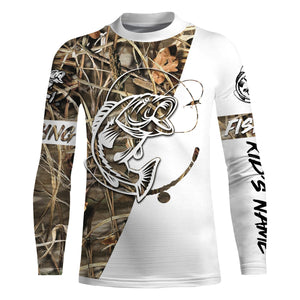 Personalized largemouth bass fishing tattoo full printing shirt, long sleeve, hoodie