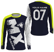 Load image into Gallery viewer, Personalized MX Racing Jersey UPF30+ Motocross Off-Road Adult&amp;Kid Dirt Bike Powersport Jersey| NMS756