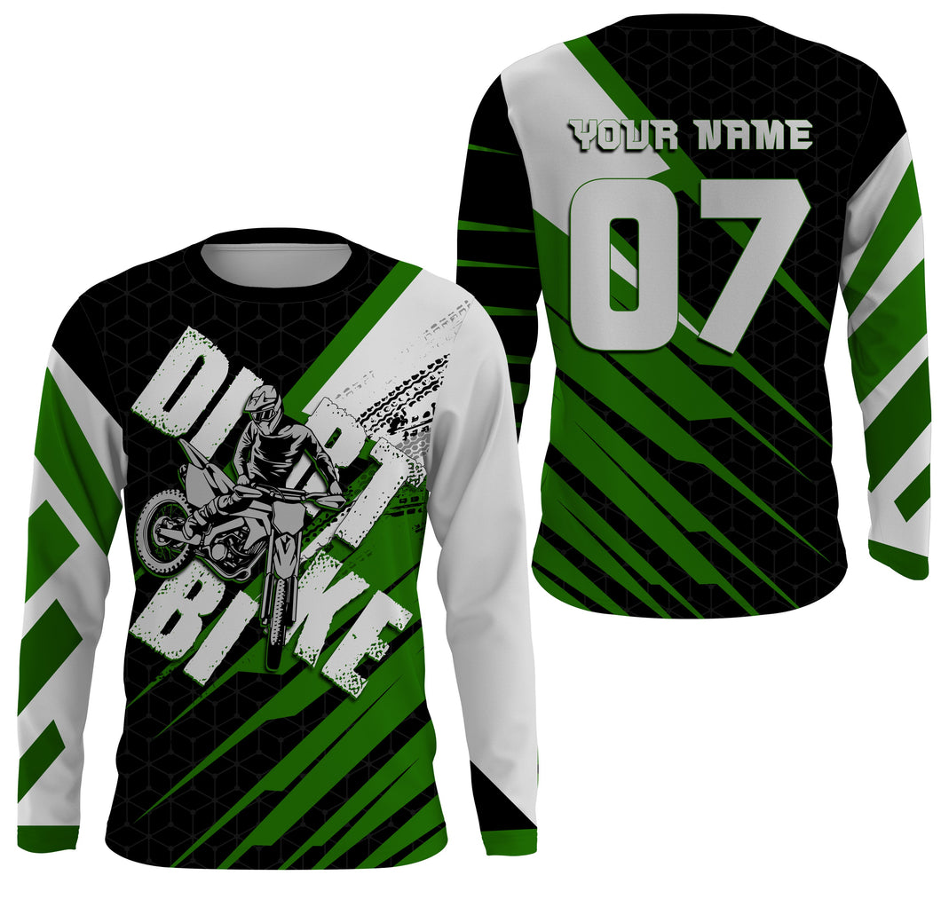 Personalized Dirt Bike Jersey UPF30+ Kid&Adult Riders Motocross Racing Off-road Motorcycle Shirt| NMS619