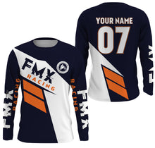 Load image into Gallery viewer, Personalized FMX Jersey UPF30+ Freestyle Motocross Shirt Adults &amp; Kid Dirt Bike Riders Motorcycle Racing| NMS689