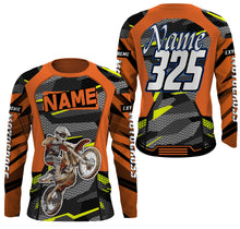 Load image into Gallery viewer, Extreme Motocross Personalized Jersey UPF30+ UV Protect Dirt Bike Racing Off-Road Motorcycle Racewear| NMS404
