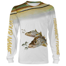 Load image into Gallery viewer, Snook tournament fishing customize name all over print shirts for Mens, womens personalized gift NQS191