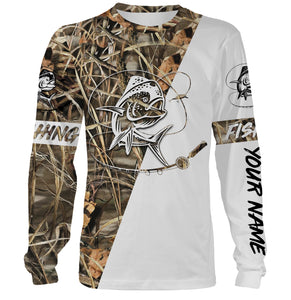 Mahi mahi Personalized fishing tattoo camo all-over print long sleeve, T-shirt, Hoodie, Zip up hoodie - FSA5W