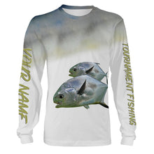 Load image into Gallery viewer, Permit tournament fishing customize name all over print shirts personalized gift NQS187