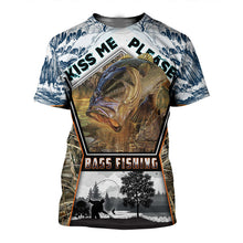Load image into Gallery viewer, Bass fishing shirts 3D all over print largemouth bass long sleeve, t shirt, hoodie, zip up hoodie plus size NQS92 PQB