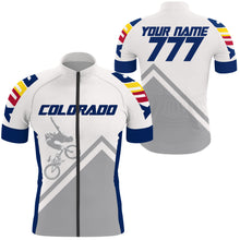 Load image into Gallery viewer, CO Colorado BMX Cycling Jersey Custom Name&amp;Number Mens &amp; Womens Bicycle Motocross Biking Riders| NMS795