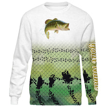 Load image into Gallery viewer, Personalized bass fishing 3D full printing shirt for adult and kid