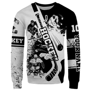 Custom hockey shirts perfect gift as hockey mom shirts and hoodie - TATS42