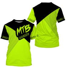 Load image into Gallery viewer, Cycling Shirts, Custom Name MTB Racing Shirt, Racing Bicycle Shirt Jersey UV Protection UPF 30+| JTS480