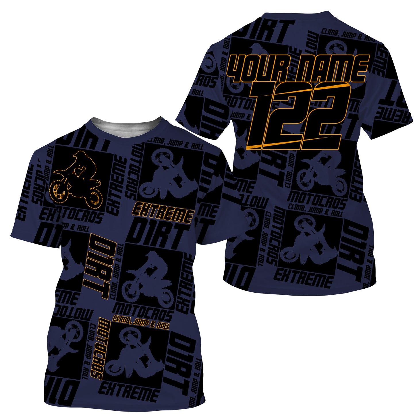 Extreme Enduro Personalized Jersey UPF30+ Adult&Kid Off-road Dirt Bike Racing Hard Enduro Shirt| NMS710