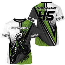 Load image into Gallery viewer, Supercross Riding Jersey Personalized Number &amp; Name Motorcycle Off-Road Riders Dirt Bike Racing| NMS536