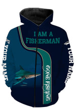Load image into Gallery viewer, I am a fisherman blacktip shark full printing shirt and hoodie - TATS56