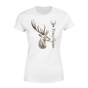 Deer hunting camo deer hunting tattoo personalized shirt perfect gift - Standard Women's T-shirt