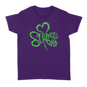 Men Women's St. Patrick's Day Shamrock T-Shirt - FSD1399D07