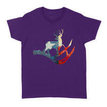 Load image into Gallery viewer, Texas deer hunting - Standard Women&#39;s T-shirt