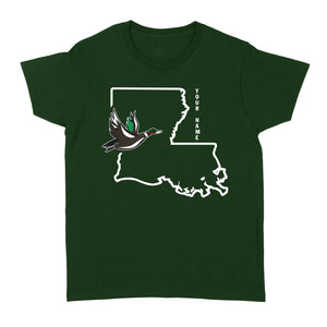 Hunting Teal Louisiana Duck Hunting shirt - FSD1163