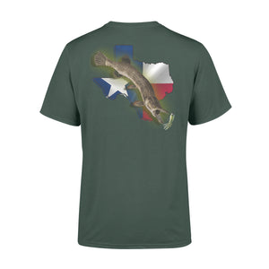 Alligator gar season Texas alligator gar fishing - Standard T-shirt
