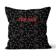 Load image into Gallery viewer, Customized Funny Archery With Hearts Throw Pillow, Valentine's Day Gifts TDM0801