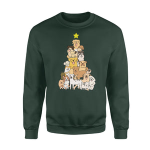 Dog Christmas Tree, Merry Dogmas, Christmas Dog shirts, Dog Lover NQSD67 - Standard Crew Neck Sweatshirt