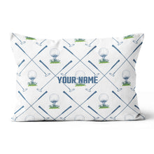 Load image into Gallery viewer, Golf Putter And Ball Custom Golf Throw Pillow Personalized Golfing Gifts LDT1094