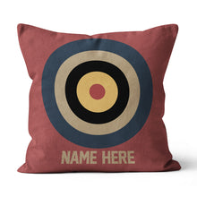 Load image into Gallery viewer, Personalized Archery Target Red Version Pillows, Best Archery Pillows TDM0868