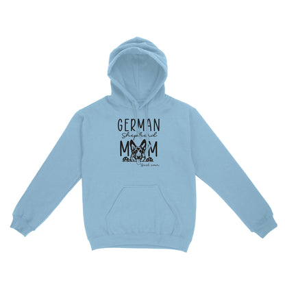Womens German Shepherd Mom Best Ever Shirt Funny Dog Mom Gift Smiling Dog Standard Hoodie FSD2366D08