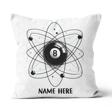 Load image into Gallery viewer, 8 Ball Pool Funny Pillows Custom Adjustable Pillow For Billiard Lovers TDM0850