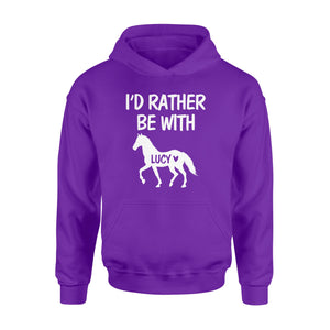 Personalized horse name shirt and hoodie - Standard Hoodie