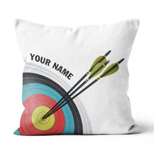 Load image into Gallery viewer, Personalized Archery 3d Target Pillow Best Custom Throw Pillows Gifts TDM0746