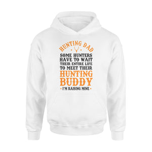 Hunting Dad Hoodie Father's Day birthday Gift for Dad Love Hunt - FSD1176