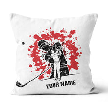 Load image into Gallery viewer, Cartoon Golfer Silhouette Custom Name Pillow Personalized Golfer Gifts LDT1115