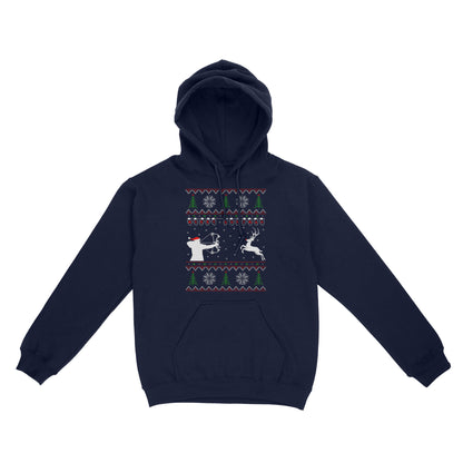 Merry Huntmas Deer hunting Christmas gifts | Hoodie - FSD3524 D02