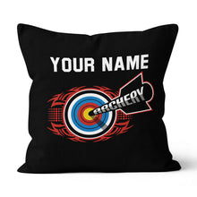 Load image into Gallery viewer, Personalized Bow And Arrow Archery Pillow Custom Gift For Archery Lovers VHM0857