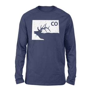 Colorado elk hunting long sleeve shirt gift for Elk hunter - FSD1247D08