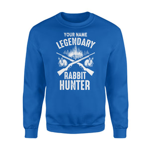 Rabbit Hunter customize name - Personalized gift Sweatshirt- NQSD246