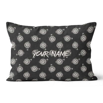 Personalized Black Doodle Archery Pillow Custom Gifts For Archery Lovers VHM0874